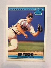 1992 Donruss Jim Thome Rated Rookie Card #406 - Cleveland Indians