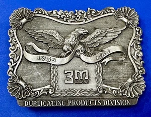 3M Duplicating Products Eagle Recording Studio 2" 1/4 Reel Tape 70'S Belt Buckle - Picture 1 of 16