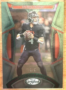 2023 Panini Certified - Desmond Ridder - Mirror Green SSP /5 #93 - Picture 1 of 2