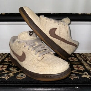 Nike Dunk Low "HEMP" Premium Beige - 307696-121 Mens size 9 - Picture 1 of 23
