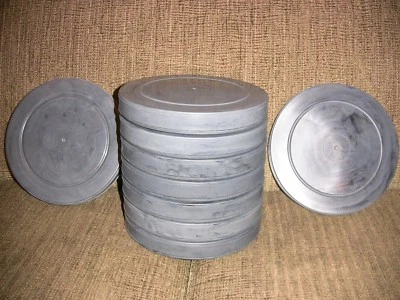 URBANSKI FILM NINE- 400ft 16mm Plastic Film CANS - NEW