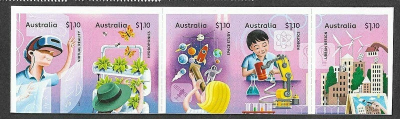 Australia-Full Steam Ahead 2021 Set mnh-autoadhesivos Foto 1 de 1