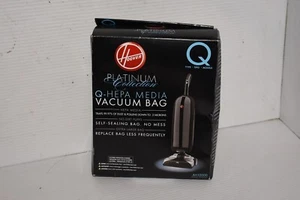 Hoover Platinum Collection Q- Hepa Media Vacuum Bags AH10000 2 PACK New Genuine - Picture 1 of 3