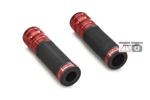 Manopole Lab One rosso Ducati SBK 848 2007-13 CNC Racing MP100R - Foto 1 di 1