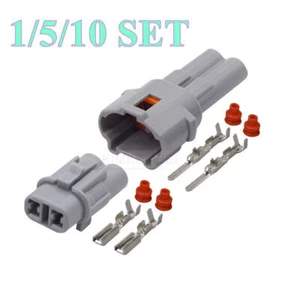 2 Pin Sumitomo MT090 Motorcycle Connector Plug Socket Kit for Kawasaki Suzuki - Picture 1 of 5