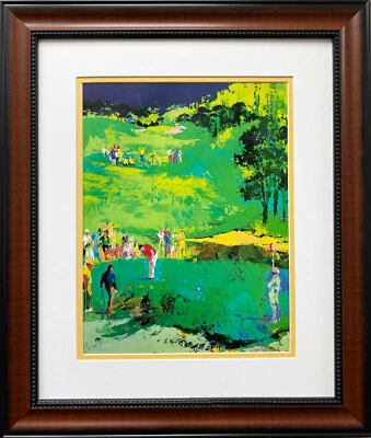 LeRoy Neiman "Golf Landscape" 全新 定制 带框 Matted Print Course Masters PGA — 第 1/3 张图片