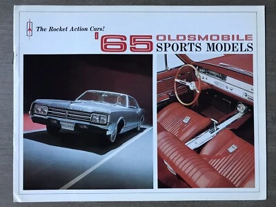1965 Oldsmobile Sports Models original American sales brochure - image 1 of 4
