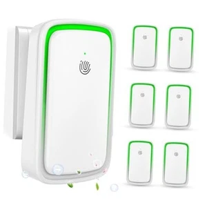 Pack Ioniseurs d'Air Plug In avec 3 LED Veilleuse,Ioniseur d'Air Négatif pour 6 - Photo 1/7