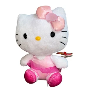Sanrio Hello Kitty TY Beanie Baby Ballerina Ballet Plush-2014-6 in-Fair - Picture 1 of 8
