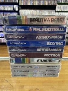 Intellivision II Gran Lote de Juegos Completo En Caja con Protectores Para Cada Juego - Imagen 1 de 4