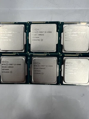 Procesador CPU Intel Core i5-4590S SR1QN 3,00 GHz 6 MB de caché 4 núcleos (lote de 6) Foto 1 de 2