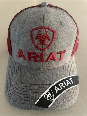 ARIAT男式蓝盾标志棒球帽 — 第 1/4 张图片