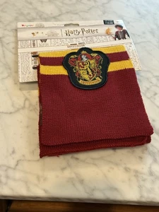 Disguise Harry Potter GRYFFINDOR SCARF Red Gold Hogwarts House Patch Costume - Picture 1 of 5