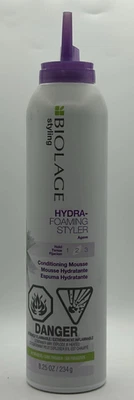 Biolage Styling Hydra Foaming Styler Conditioning Mousse ~ 8.25 OZ ~ READ - Image 1 of 2