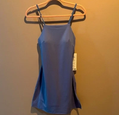 Lululemon Align Side Split Cami Dress Washed Denim Blue SZ 6 NWT - Image 1 of 4