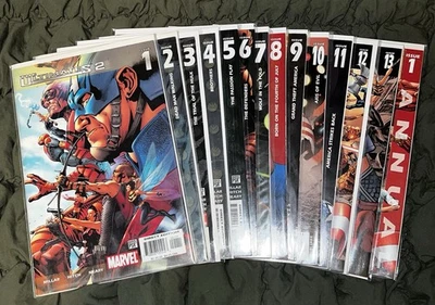 The Ultimates 2 #1-13 + Annual Complete (2005-07 Marvel Comics) Mark Millar NM - Image 1 of 4