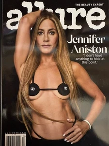 Jennifer Aniston Chanel Swimsuit Allure Magazine Dec 2022 New, Final Issue - Picture 1 of 1