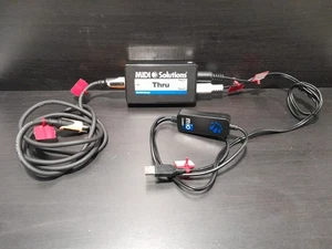 Midi Solutions MultiVoltages THRU 1-in /2-out Midi Through Box + BUNDLE *LESEN" - Bild 1 von 11