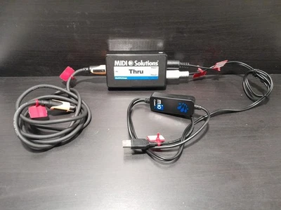 Midi Solutions MultiVoltages THRU 1-in /2-out Midi Through Box + BUNDLE *LESEN" - Bild 1 von 4