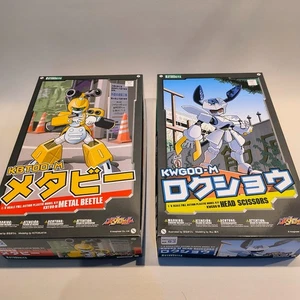 Medarot Metabee & Rokusho 1/6 Scale Model Kit Set Kotobukiya New Sealed Japan - Picture 1 of 15