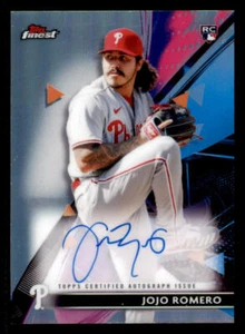 2021 Finest AUTO Refractors #FAJRO JoJo Romero - Picture 1 of 2
