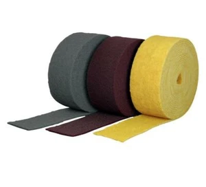 Schleifvlies Rolle 115 mm x 10 Meter - micro fein P1500 gold- Autolack Schleifen - Picture 1 of 1