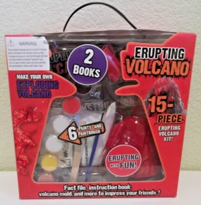 Erupting Volcano Kit 15 Piece Fun Pack New In Box - Picture 1 of 2