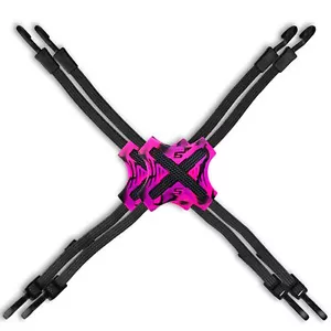 Tack Strap - Cinghie Antiscivolo per Attrezzatura da Esterno - Confezione da 2 (Eclissi Rosa) - Foto 1 di 5