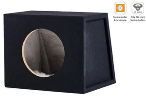 Caja de bajos sellada de alta calidad para subwoofer de 10 pulgadas (MDF 18 mm de grosor) - Imagen 1 de 4