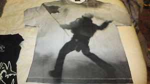 GOODS XXL MEN'S TEE T-SHIRT WHITE FLAG SKI COTTON SKATEBOARDING SHORT SLEEVES - Picture 1 of 5