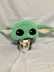 30” X 50” Star Wars: The Mandalorian The Child Hooded Blanket Super Soft - Picture 1 of 5