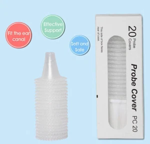 100pcs (5Box) Thermometer Probe Covers Replacement Lens Ear Filter Caps UK - Picture 1 of 12