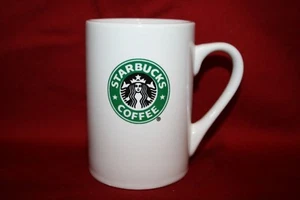 Starbucks Coffee 2008 Mermaid Siren Logo 4" Tall 10 oz Mug Cup - Picture 1 of 2