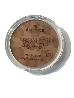 ESSENCE LE "BRONZED this way! matt bronzer 01 Lighter Skin  - Bild 1 von 4