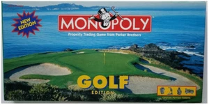 Monopoly; Golf Edition (USAopoly; 1998) - New Edition with Pewter Tokens - Picture 1 of 4