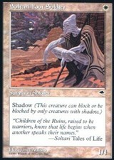 Korean Soltari Foot Soldier ~ Near Mint Tempest Foreign MTG Magic UltimateMTG Wh