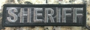VELCRO® BRAND Verschluss Moral HAKEN PATCH Sheriff Kryptek Typhoon 3,75x1" - Bild 1 von 1