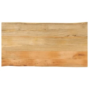 vidaXL vidaXL Table Top 100x60x3.8 cm Live Edge Solid Wood Mango - Picture 1 of 1
