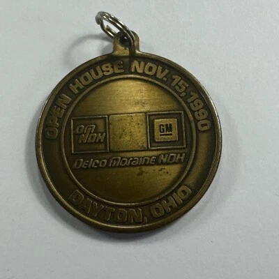 1990 Dayton, Ohio Delco Moraine Keychain General Motors World Headquarters - Image 1 of 4