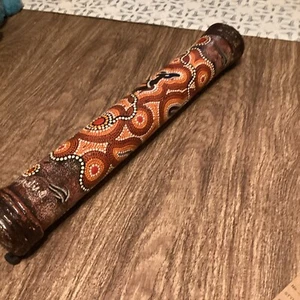 Intricately With Animal Designed Rainstick 16” - Picture 1 of 4