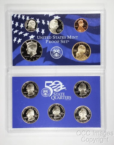 2006 San Francisco Clad Proof Set / OGP Packaging / No Stickers or Writing Cover