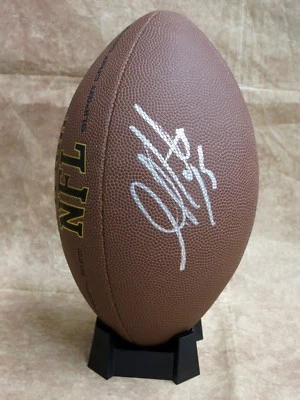 Golden Tate Detroit Lions Signed NFL Wilson Football LOM COA (FB41) - Image 1 of 4