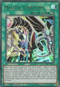 3x Malefic Territory - DUOV-EN049 - Ultra Rare - 1st Edition Duel Overload Near - Bild 1 von 1
