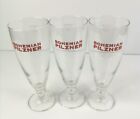Bohemian Pilzner 330ml Stemmed Beer Glass Set Of 3 Collectable Man Cave