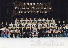 1998-99 Peoria Rivermen #21 Team Photo