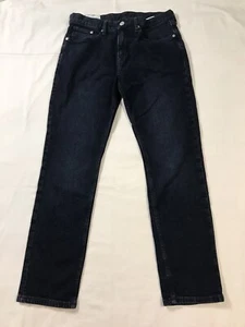 H & M Jeans Mens 32/30 Blue Denim Slim Fit Straight - Picture 1 of 12