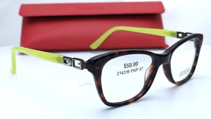 Guess GU9132-3 056 Brown Tortoise Cat Eye Womens Eyeglasses 47mm - Picture 1 of 8