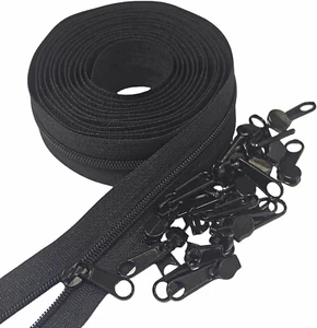 Mebuzip #3 Nylon Spulenreißverschlüsse Meterware Reißverschluss Rolle Reißverschlussband 10 Yards  - Bild 1 von 12