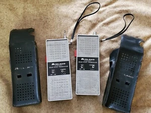 1 Pair Vintage 1974 Midland Transceiver Radios 100mw 3 Channel 13-431 - Picture 1 of 24