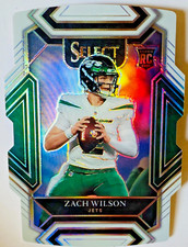 RC WHITE PRIZM /99 SP* 2021 Select Zach Wilson New York Jet Rookie Football Card
